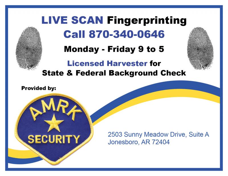 livescan fingerprinting in jonesboro, ar